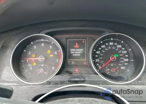 2016 Volkswagen Gti S/Se z USA, uszkodzony, nr VIN 3VW4T7AU3GM019701